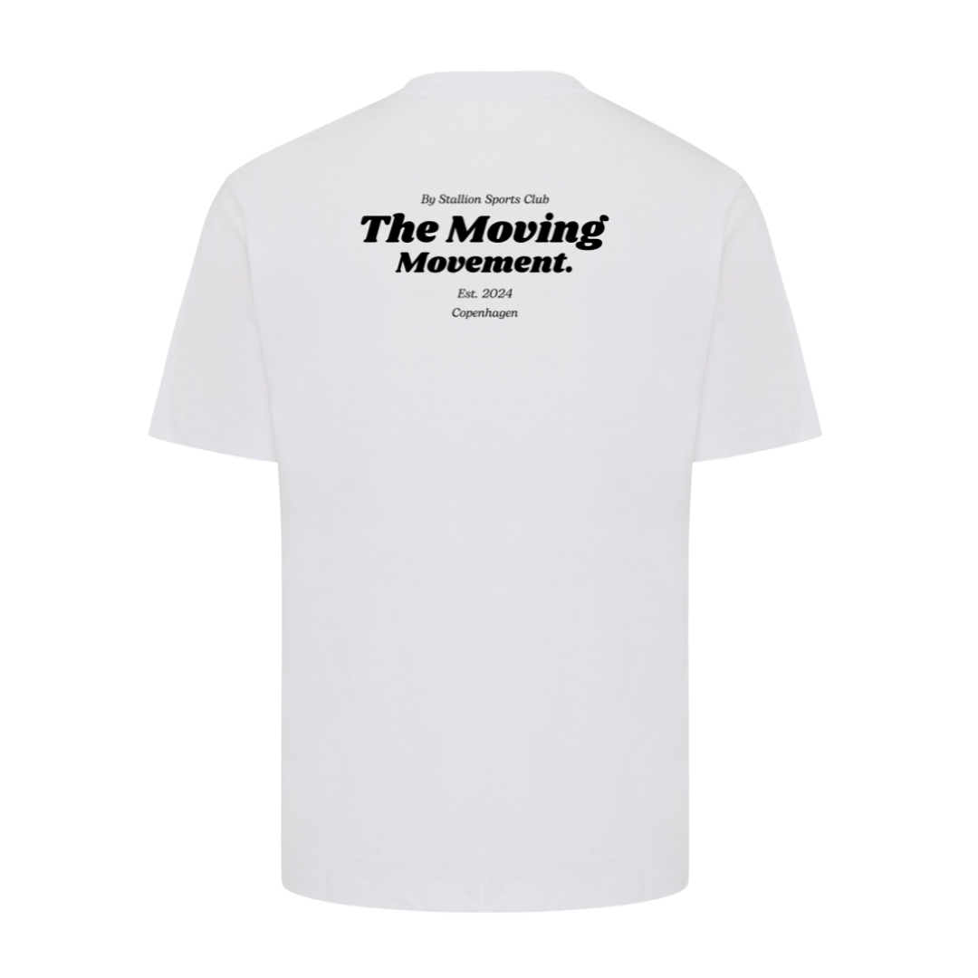 Classic Box Fit Logo Tee - White
