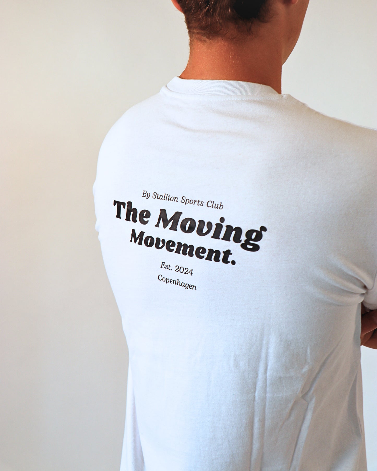 Classic Box Fit Logo Tee - White