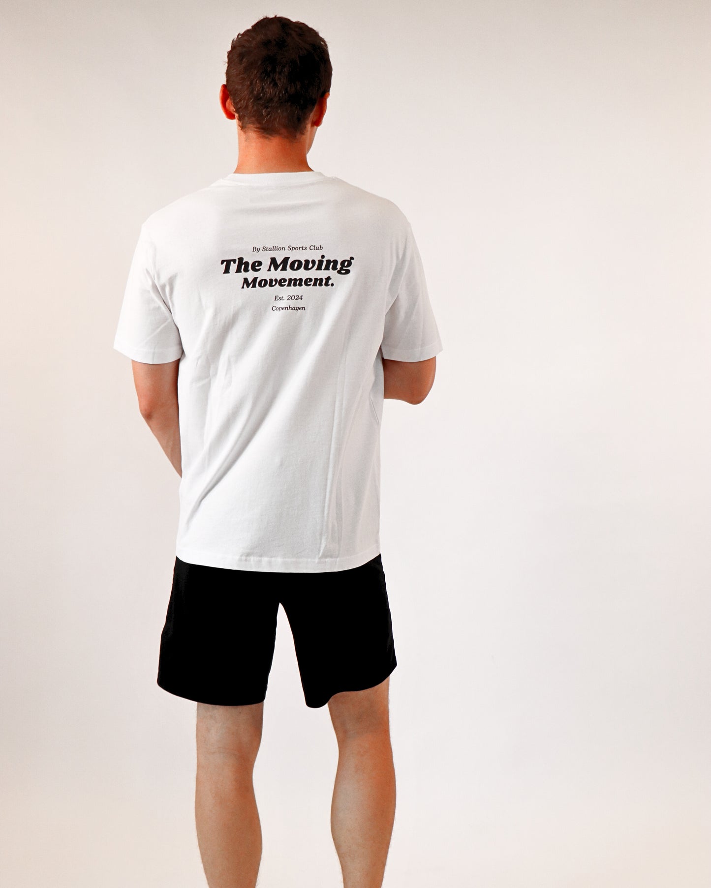 Classic Box Fit Logo Tee - White