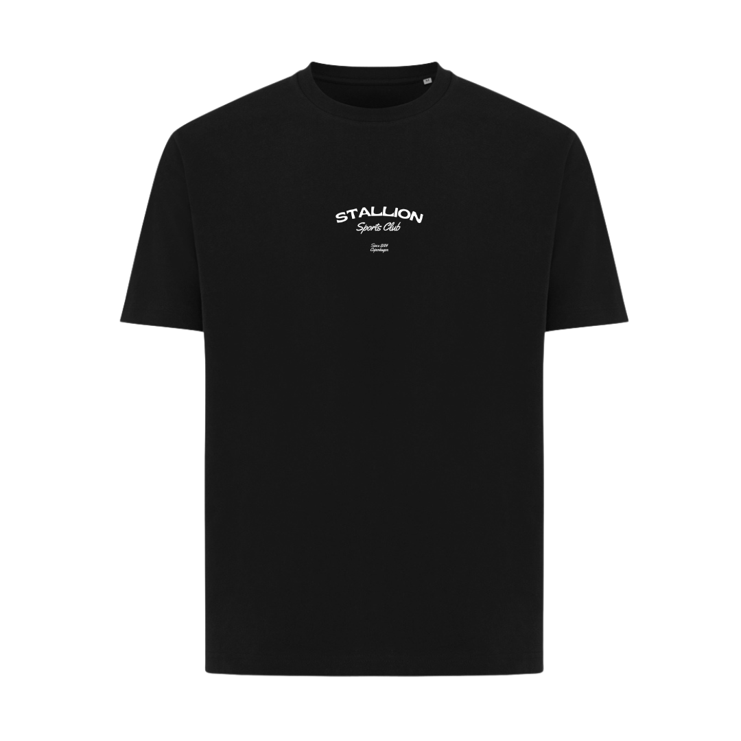 Classic Box Fit Logo Tee - Black