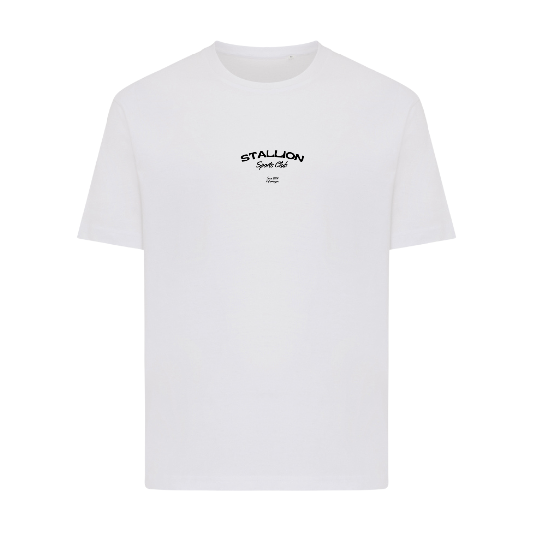 Classic Box Fit Logo Tee - White