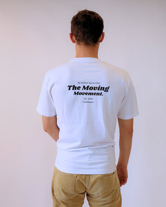 Classic Box Fit Logo Tee - White